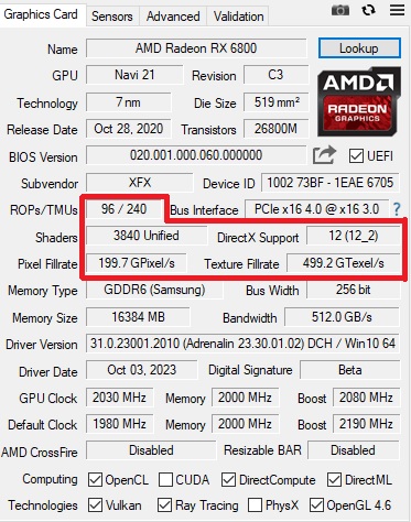 GPU Texture Mapping Units and Render Output Units GPU Texture Mapping Units and Render Output Units