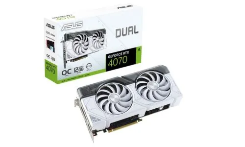 ASUS DUAL RTX 4070 WHITE OC